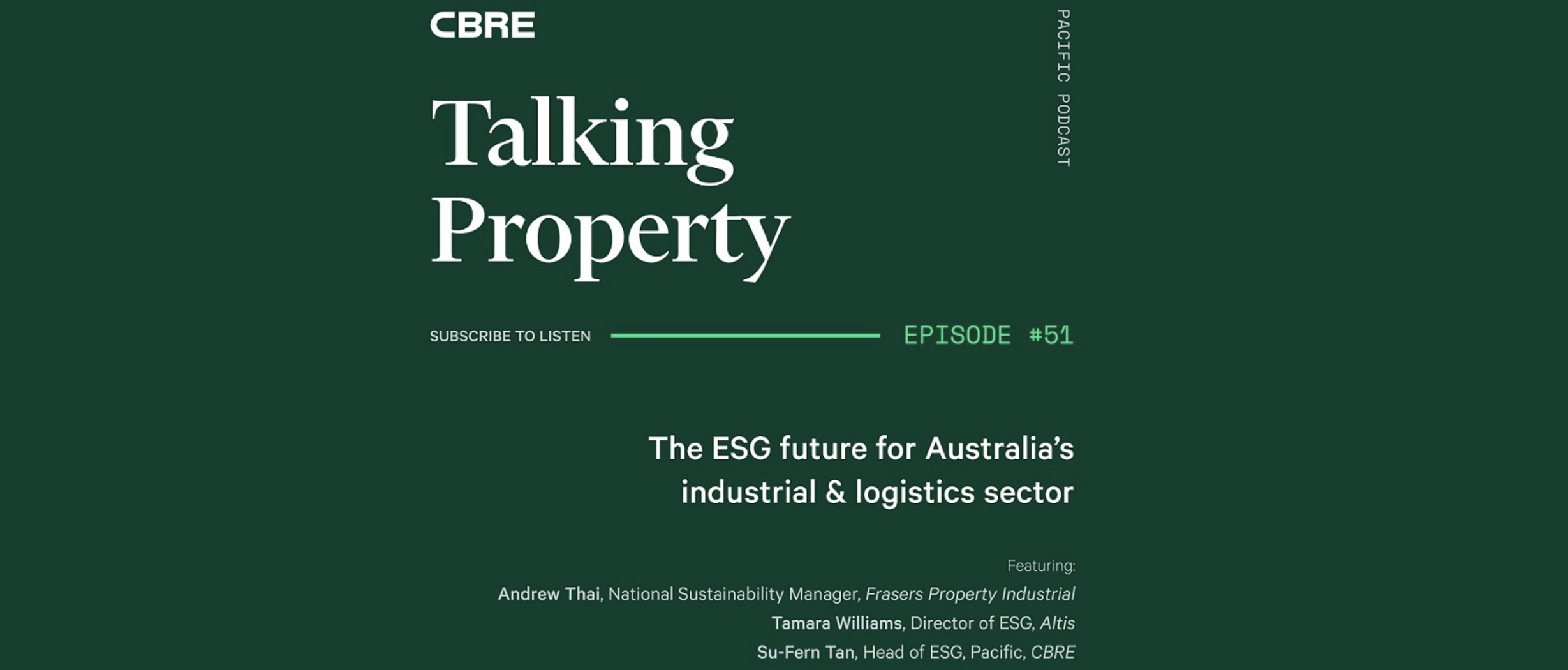 CBRE’s The ESG future for Australia’s industrial & logistics sector- The YARDS Kemps Creek